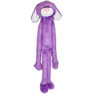 Multipet Swingin Slevin Bunny Dog Plush Toy - 1 of 4