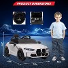 12V Ride On Toy Car for Kids with Remote Control,Battery Powered Electric Vehicle Toy，3 Speed, with LED Light, MP3 for Boys and Girls - 4 of 4