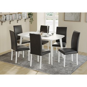 ChaletPosh 7 Pieces Dining Set - 1 of 4