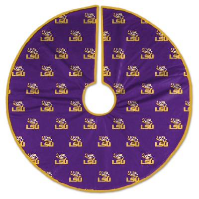 NCAA LSU Tigers Christmas Tree Skirt