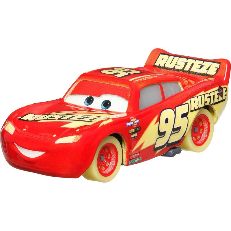 Pixar Cars Glow Racers Diecast Vehicles 4pk - 1:55 Scale, 4 of 7