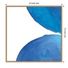 Amanti Art Pools of Turquoise III by Piper Rhue Canvas Wall Art Print Framed 22 x 22-in. - 4 of 4