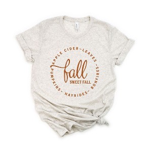 Simply Sage Market Women's Fall Sweet Fall Short Sleeve Graphic Tee - 1 of 4