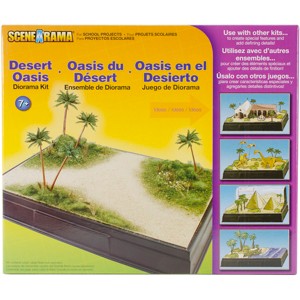 SceneARama Diorama Kit-Desert Oasis - 1 of 3