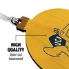 UC Irvine Secondary Logo Wood Christmas Tree Holiday Ornament - 3 of 4