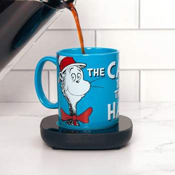 Uncanny Brands Dr. Seuss Cat In The Hat Mug with Warmer