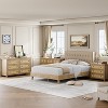 7-Dresser for Bedroom - Natural Rattan Style Storage for Nursery, Living Room - 3 of 4