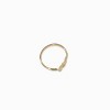 sanctuaire Dainty Wrap Cross Ring Gold - 2 of 3