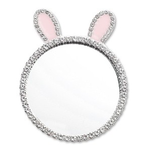 Unique Bargains Rabbit Ears Mirror Phone Case Decoration 1 Pc - 1 of 4