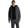 Fruit Of The Looms Mens Fleece Full Zip Up Double Knit Sweatshirt (Bulk Packaging) - 3 of 4