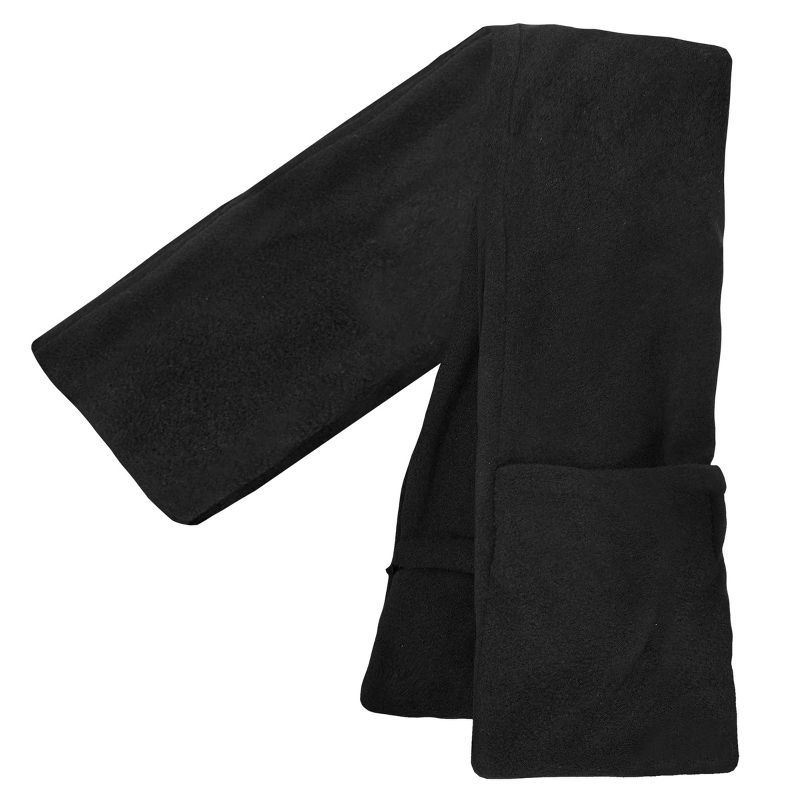 ActionHeat AA Battery Heated Reversible Scarf - Black, 6 of 13