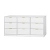 63'' Wooden 9-Drawer Dresser with Large Deep Drawers and Multi-purpose and Modern Design - 4 of 4