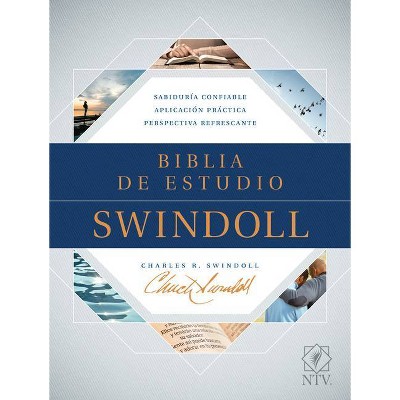 Biblia de Estudio Swindoll Ntv - (Leather Bound)