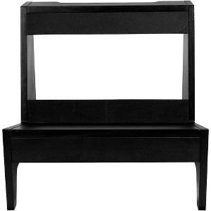 Gator Frameworks GFW-ELITEGTRAMPSM-BLK Elite Series Small Combo Guitar Amp Stand in Black Finish Black - 1 of 4