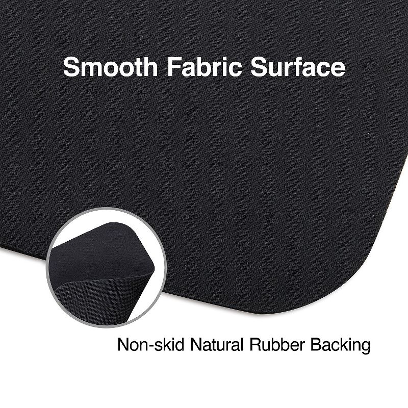 Staples Mouse Pad Black 2/Pack (2498469) ST61817, 2 of 5