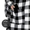 Catalonia Fleece Wearable Blanket with Sleeves and Foot Pockets, Micro Plush Wrap Sleeved Throw Blanket Robe, Super Fuzzy Cozy TV Blanket Throw, Gift - 4 of 4