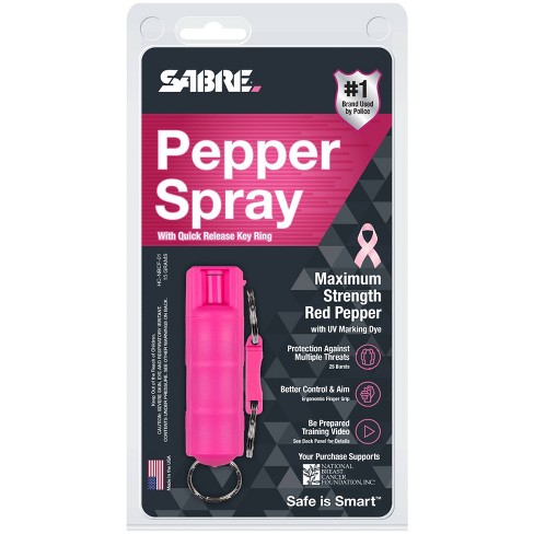 Sabre Pepper Spray Pink Target