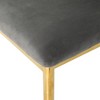 KTMBDW Modern Velvet Dining Chairs Living Room Chairs Upholstered Side Chair with Metal Legs for Dining Room Living Room - 4 of 4