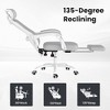 Infurnic Task and Office Chairs, Office Desk Chair with Adjustable Lumbar Support, High Back Chair for Home and Office, Gray, 24.8"*24.8"*49.2" - 3 of 4
