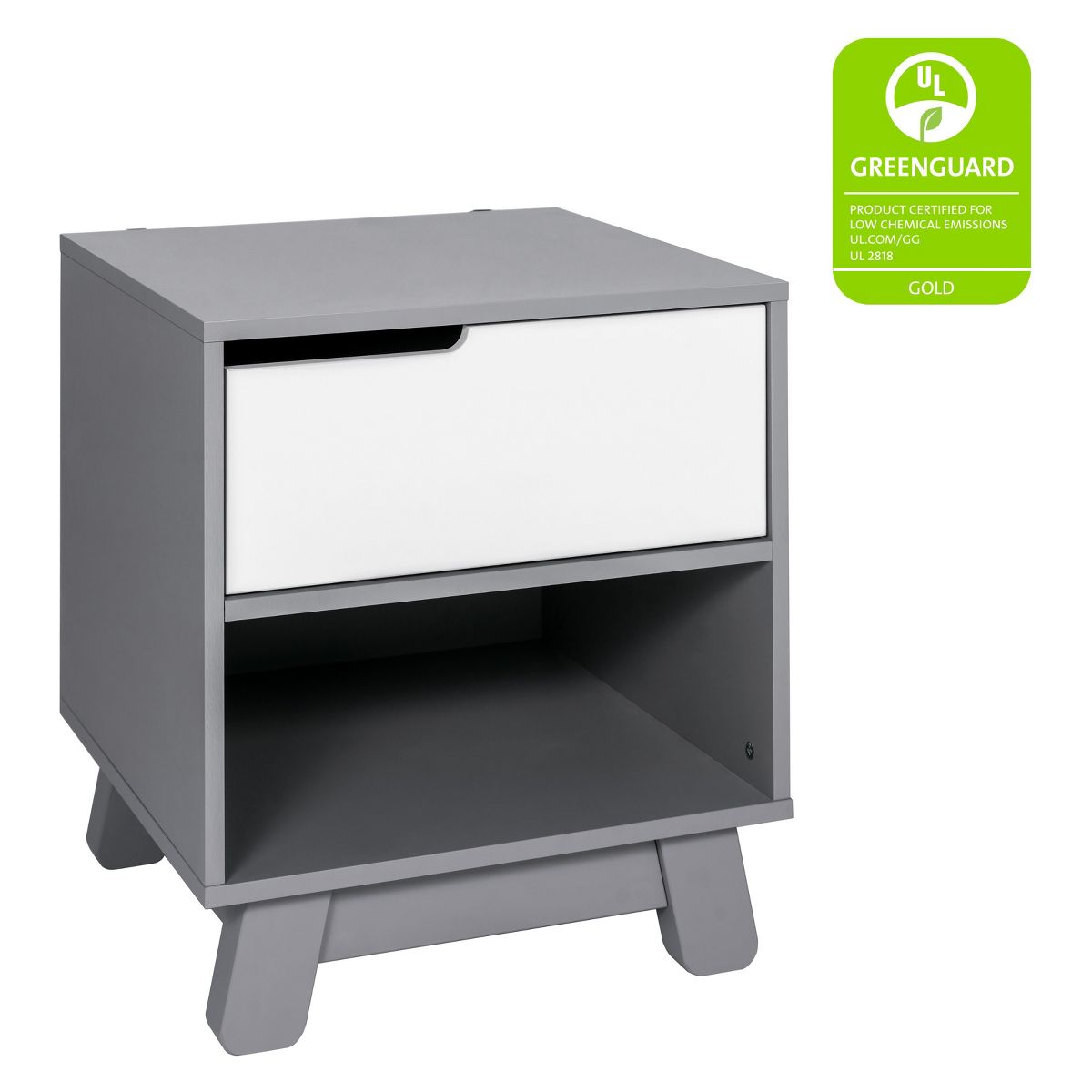 Babyletto Hudson Nightstand with USB Port - White - thumbnail 10