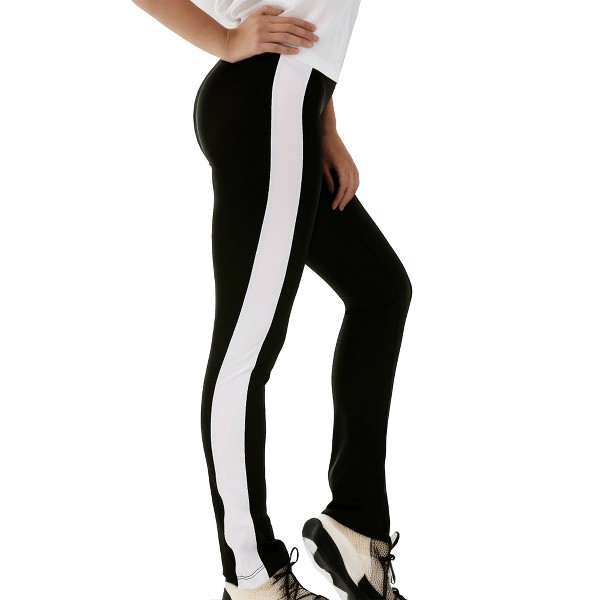 Pantalón deportivo de compresión con bloques de color InstantFigure AWP013 2