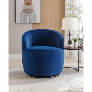 NicBex Swivel Barrel Chair Modern Accent Chair Armchair Comfy Chair Living Room Chair for Reading Room, Bedroom - 1 of 4