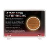 Fanattik Transformers 40th Anniversary 24k Gold Plated Coin - 4 of 4