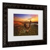 Trademark Fine Art - Piotr Krol Bloody Sunset Matted Framed Art - 3 of 4