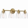 Craftmade Lighting Henning 4 - Light Vanity in  Satin Brass - 2 of 4