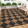 Outdoor Rug Ourdoor Plastic Straw Rugs for Patio Clearance Waterproof Foldable Lightweight Mat Reversible Patio Rug for Camping - 4 of 4
