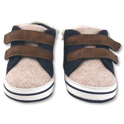 Image of Baby Boys' High Top Sneakers - Cat & Jack™ Navy 0-3M