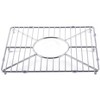 ALFI Stainless steel kitchen sink grid for small side of AB3618DB. AB3618ARCH - 2 of 4