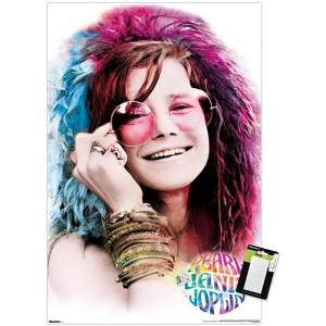 Trends International Janis Joplin - Pearl Unframed Wall Poster Prints - 1 of 4