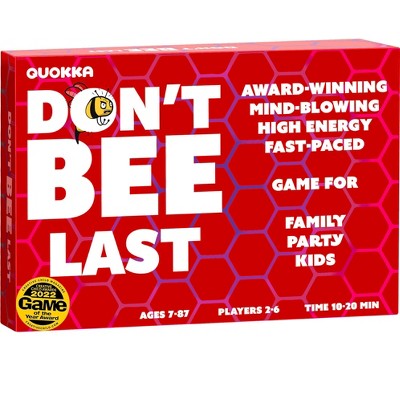 QUOKKA Don't BEE Last Card Game for Kids and Family