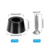 Unique Bargains Rubber Non-Slip Shock Absorption Durable Furniture Pads 12 Pcs - 2 of 4