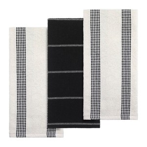 Izod Saybrook 3-Piece Kitchen Towel Set - 1 of 3