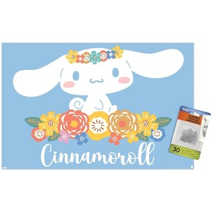 Trends International Hello Kitty and Friends: 24 Flowers - Cinnamoroll Unframed Wall Poster Prints - 1 of 4