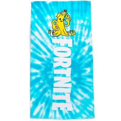 Fortnite Peely Beach Towel Yellow/Blue