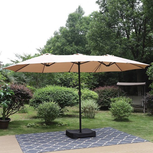 Extra Large Base And Sand Bags, Extra Large Patio Umbrella With Lights
