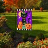 Briarwood Lane Halloween Garden Flag 12x18 For Outdoor Black Cat and Jacks For Halloween Garden Flag Flags For Outside - 2 of 3