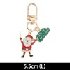 Unique Bargains Christmas Keychain Lobster Clasp Zinc Alloy Multicolored 2.17" 1 Pc - 2 of 4
