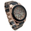 Olivia Pratt Two Tone Rose Gold Color with Acrylic Accent Women Watch - 3 of 3
