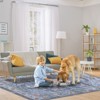 Vintage Boho Rug - Ultra-Soft Low Pile, Washable, Non Slip, Stain Resistant, Printed Carpet for Living Room Bedrooms Playroom Office Kitchen - 2 of 4