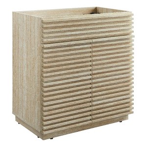 Modway Render 30 inch Faux Travertine Bathroom Vanity Cabinet (Sink Not Included) by Modway - 1 of 4