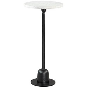 Zuo Woozy Side Table White & Black - 1 of 4