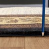 Kumasinova Lodge Area Rug with Mountain & Woods Design, Stain-Resistant Rugs for Living Room, Kid & Pet-Friendly, Made in Turkey - 4 of 4