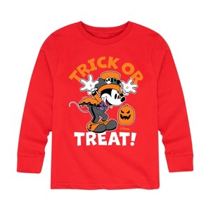 Boys' - Disney - Trick Or Treat Long Sleeve Graphic T-Shirt - 1 of 4