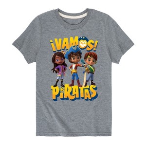 Boys' - Santiago of The Seas - Vamos Piratas Short Sleeve Graphic T-Shirt - 1 of 4