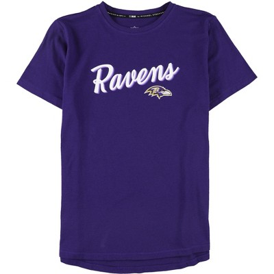 G-III Sports Womens Baltimore Ravens Logo Graphic T-Shirt