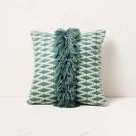 Diamond Textured Woven Square Throw Pillow - Opalhouse™ designed with Jungalow™